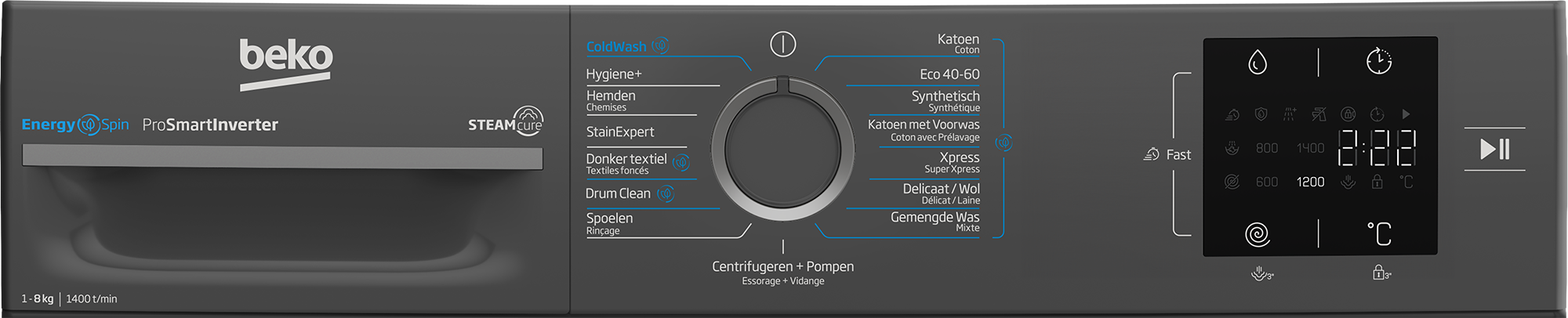 BM3WFT3841A van Beko afbeelding 6