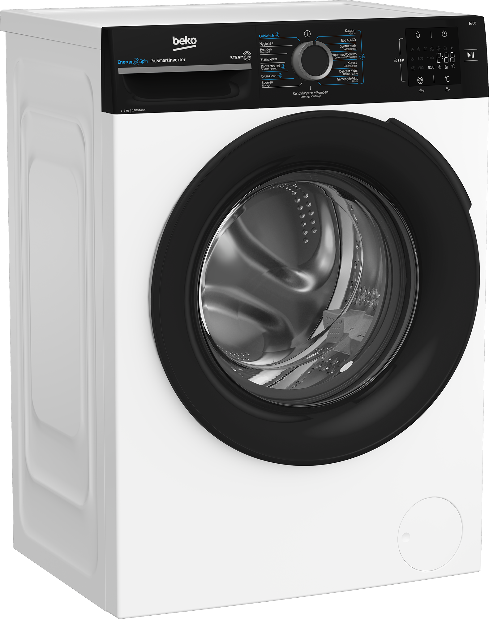 Beko BM3WFU3741B  wasmachine afbeelding 5