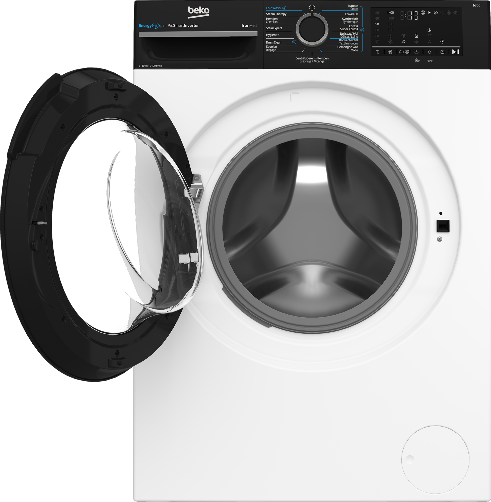 Beko BM3WFU41041B  wasmachine afbeelding 5