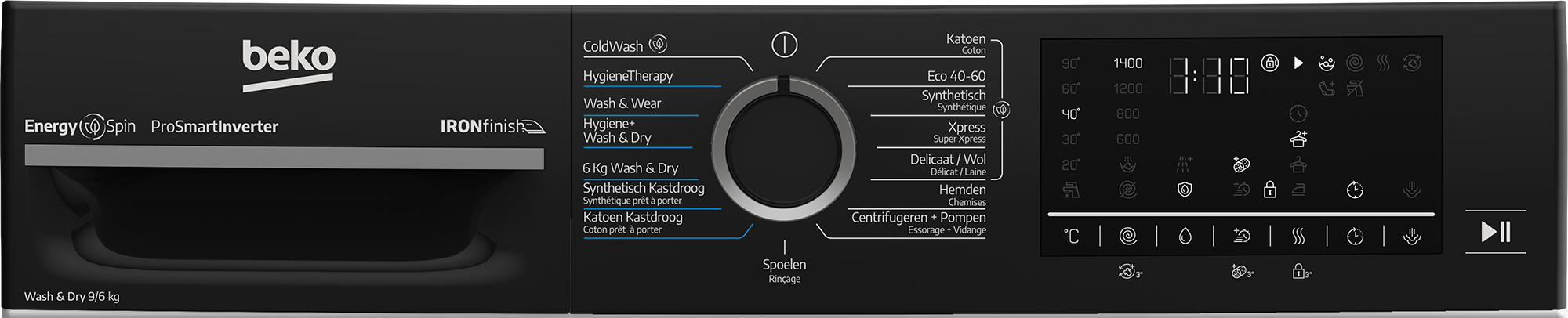 Beko wasmachine  BM5DFT4941B afbeelding 4