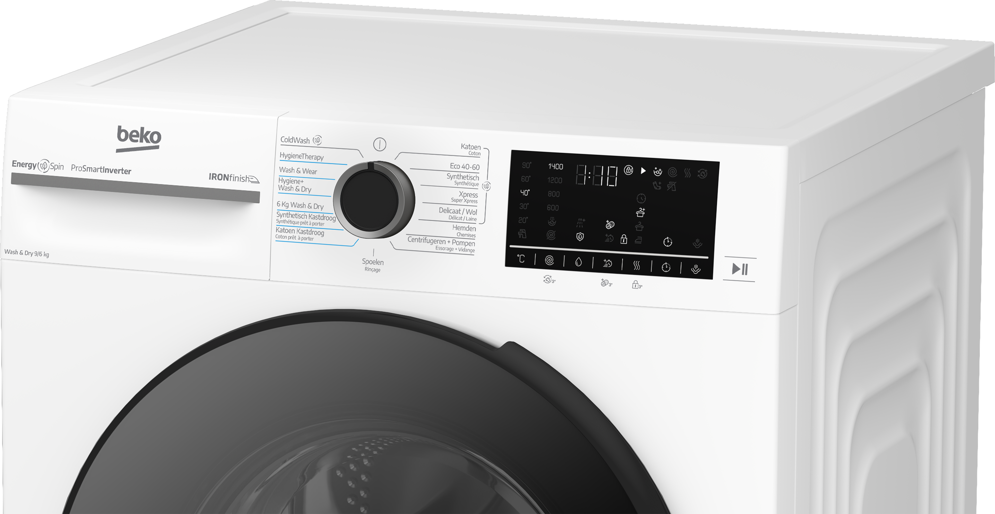 Beko BM5DFT4941W  wasmachine afbeelding 5