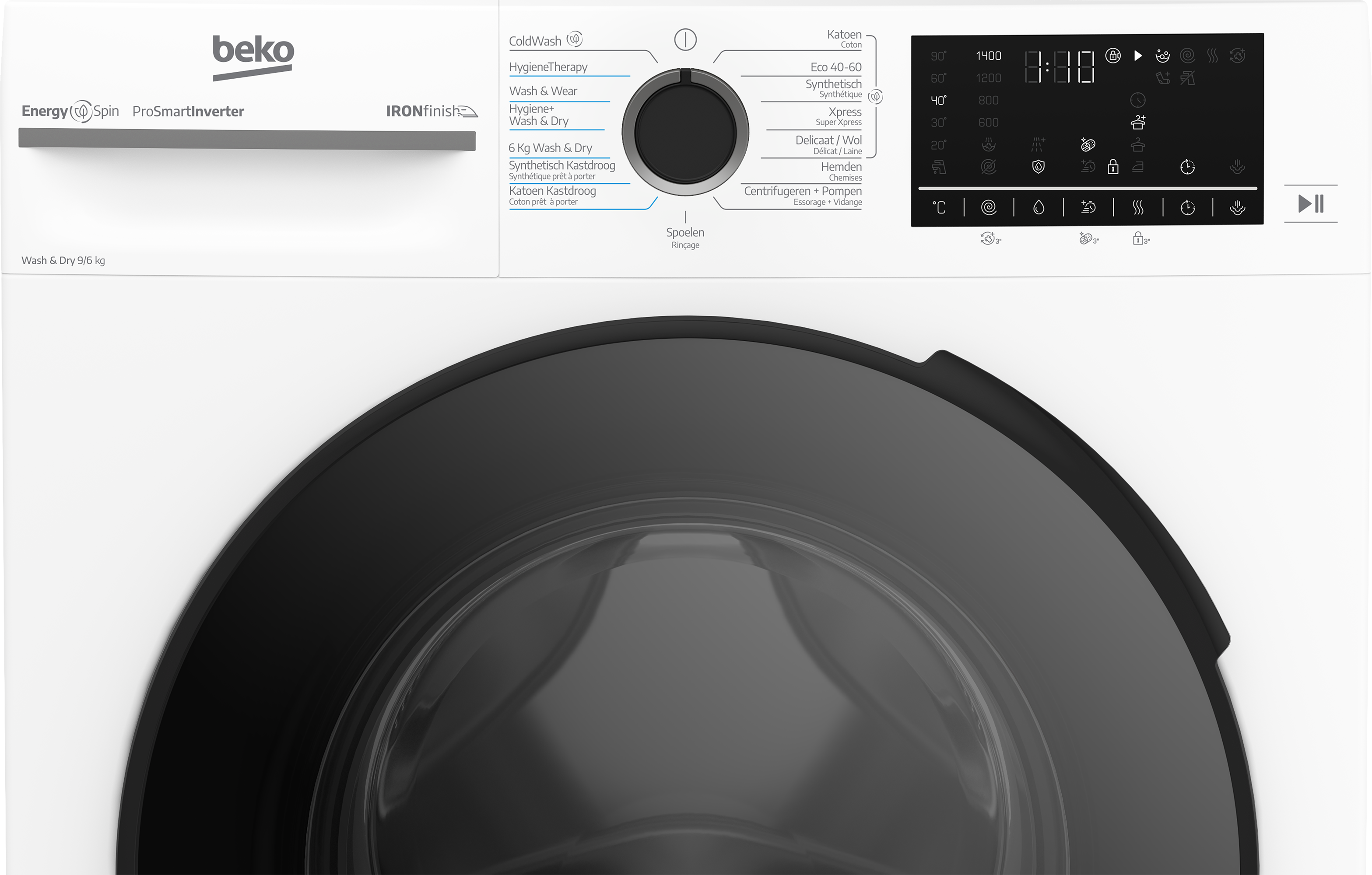 Beko wasmachine  BM5DFT4941W afbeelding 4