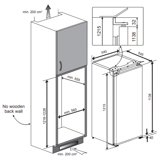 BSSA200M3SN Beko afbeelding 2