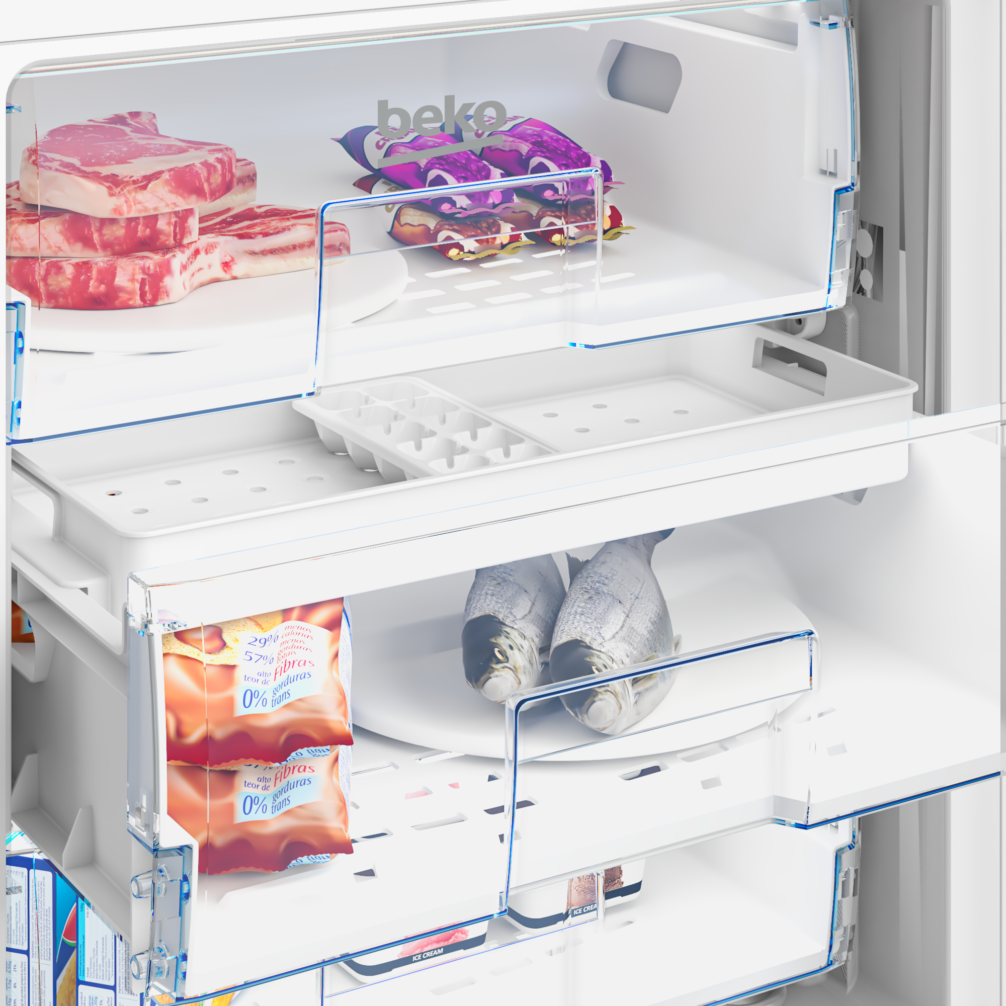 Beko BU1204N inbouw vriezer afbeelding 5