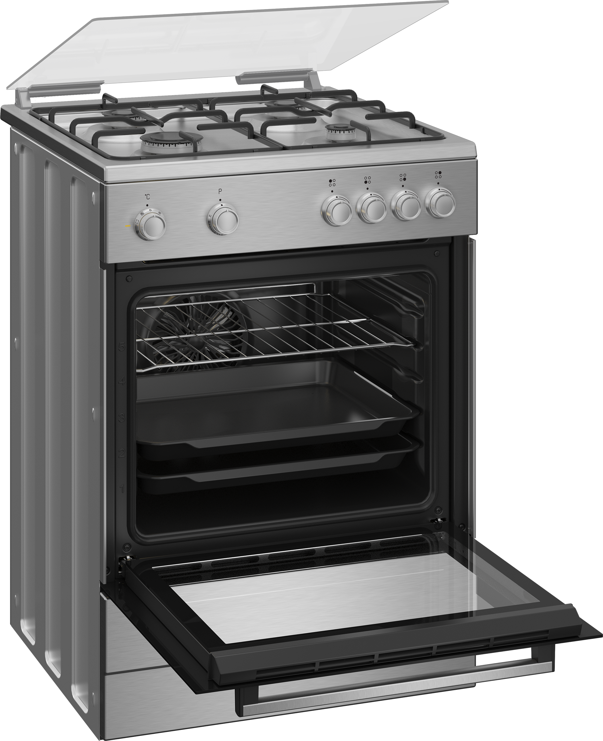 Beko fornuis  FBM6202X NL afbeelding 4