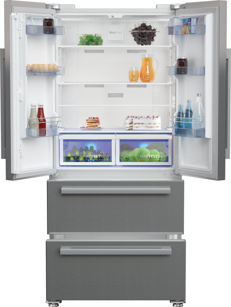 Beko GNE6049XPN vrijstaand koelkast afbeelding 5