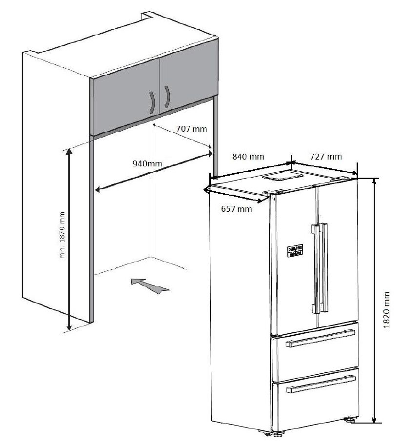 Beko GNE60530DX vrijstaand koelkast afbeelding 5