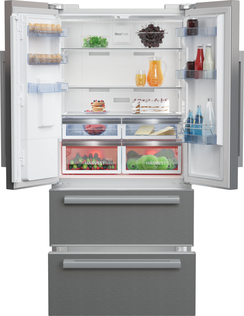 Beko GNE60542DXPN vrijstaand koelkast afbeelding 5