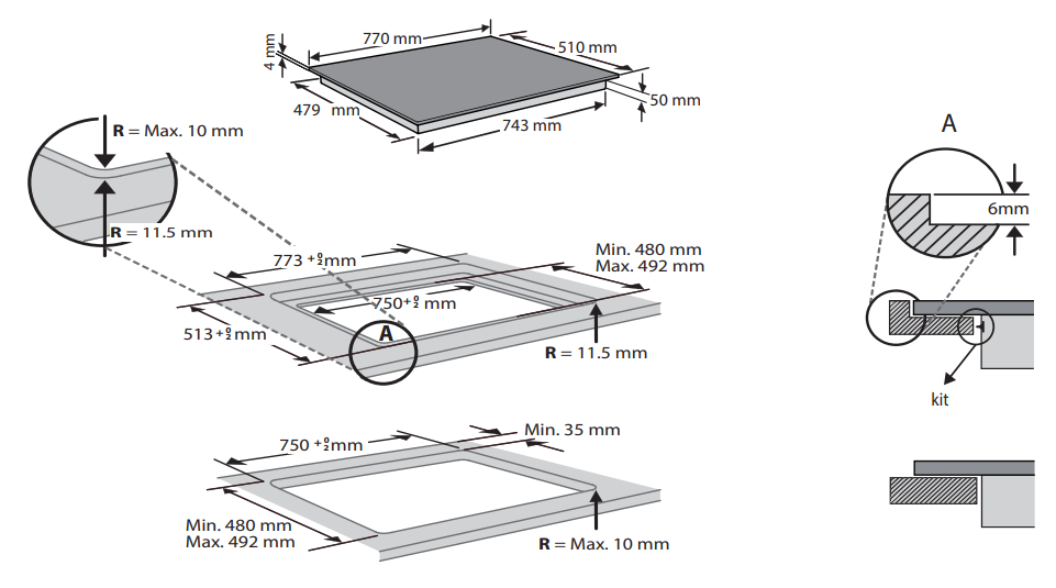Beko HII84540IFT inbouw kookplaat afbeelding 5