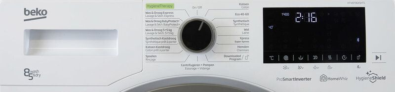 Beko HTV8736XSHT1  wasmachine afbeelding 5