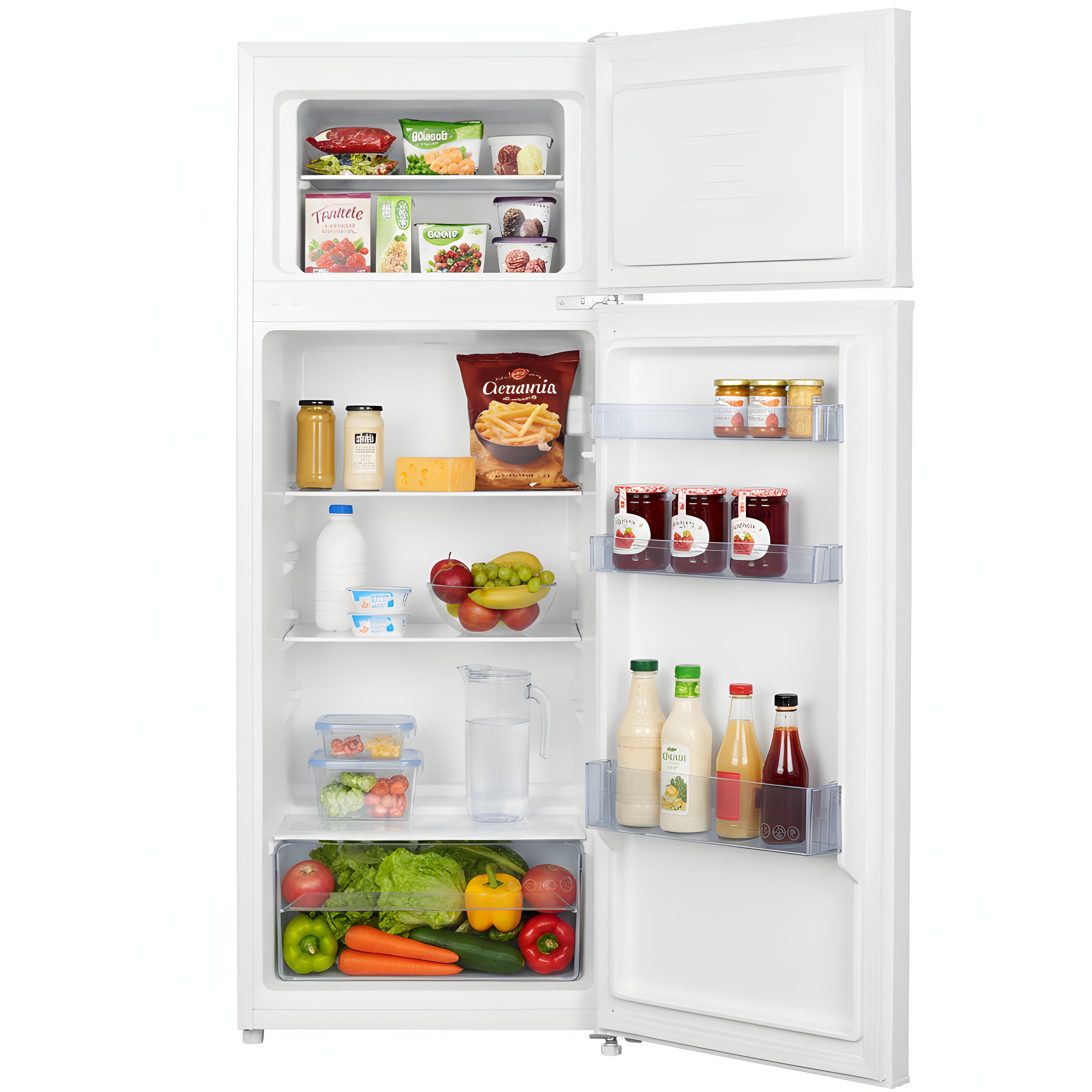 Beko RDSO206K41WN vrijstaand koelkast afbeelding 5