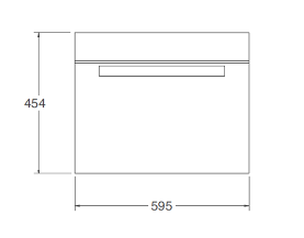FMOD4053MLB1 Bertazzoni afbeelding 2