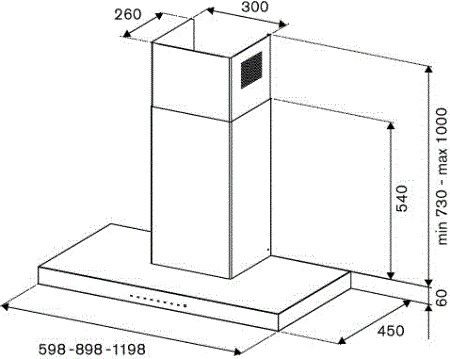KT120P1AXT Bertazzoni afbeelding 2