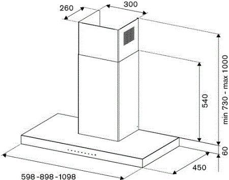 KT60P1XV Bertazzoni afbeelding 2