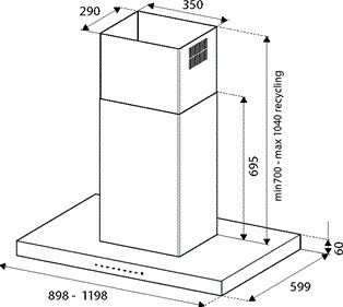 KTI120P1AXT Bertazzoni afbeelding 2