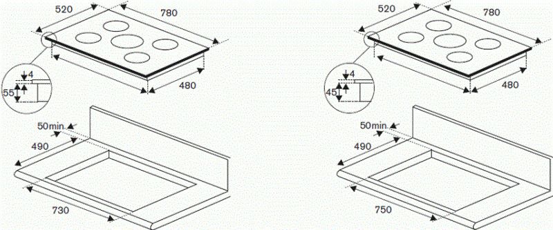 P786IM3B2NE Bertazzoni afbeelding 2