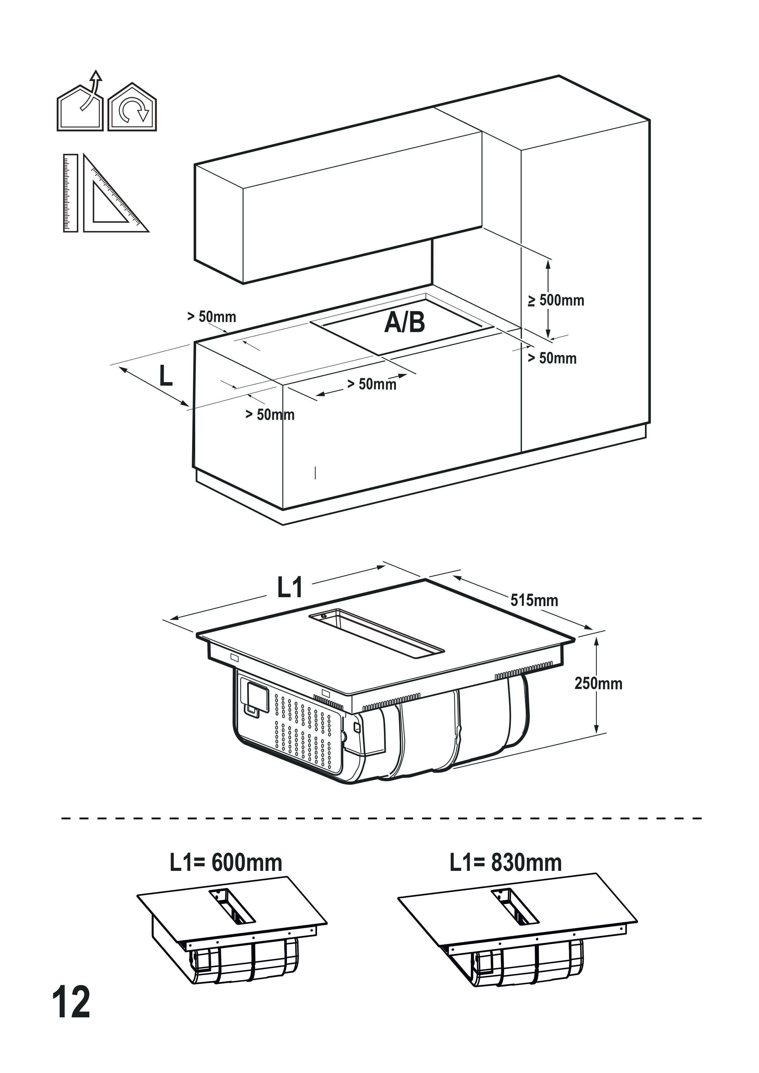 Bertazzoni kookplaat inbouw P804ICH30NP afbeelding 4