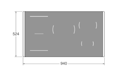 Bertazzoni kookplaat inbouw P905I1M30XP afbeelding 4