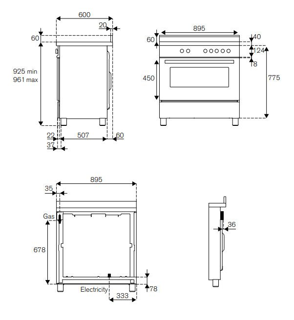 Bertazzoni PRO96L1EART