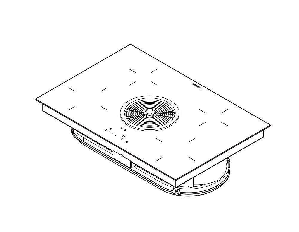 Bora kookplaat inbouw BHA afbeelding 4