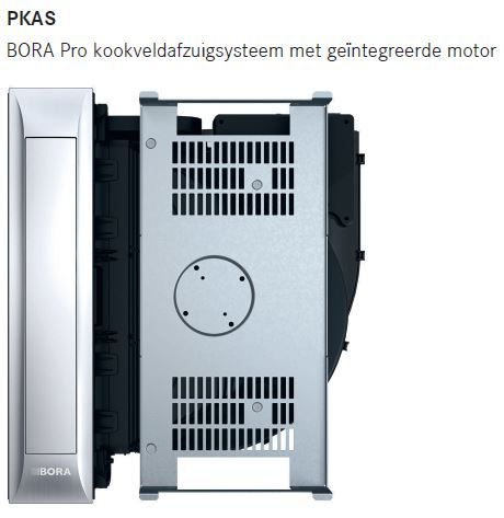 BORA PKASFIT inbouw kookplaat afbeelding 5