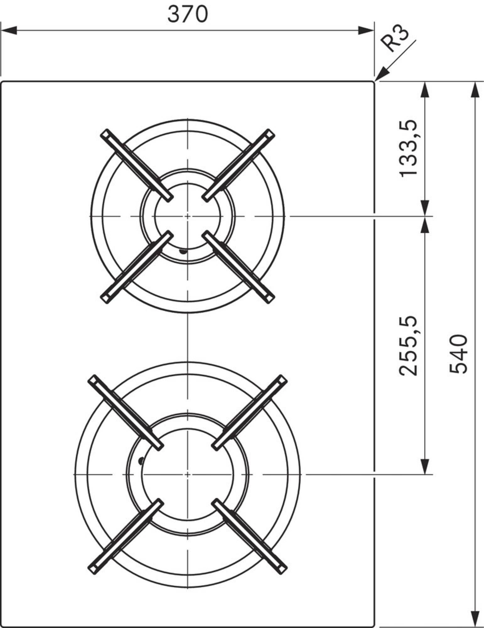 Bora kookplaat PKG3 afbeelding 3