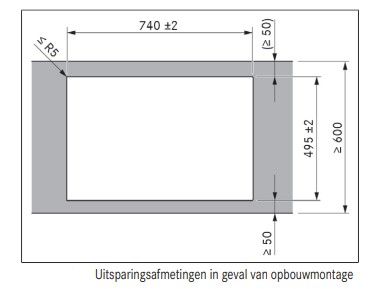 Bora kookplaat inbouw PURA2 afbeelding 4