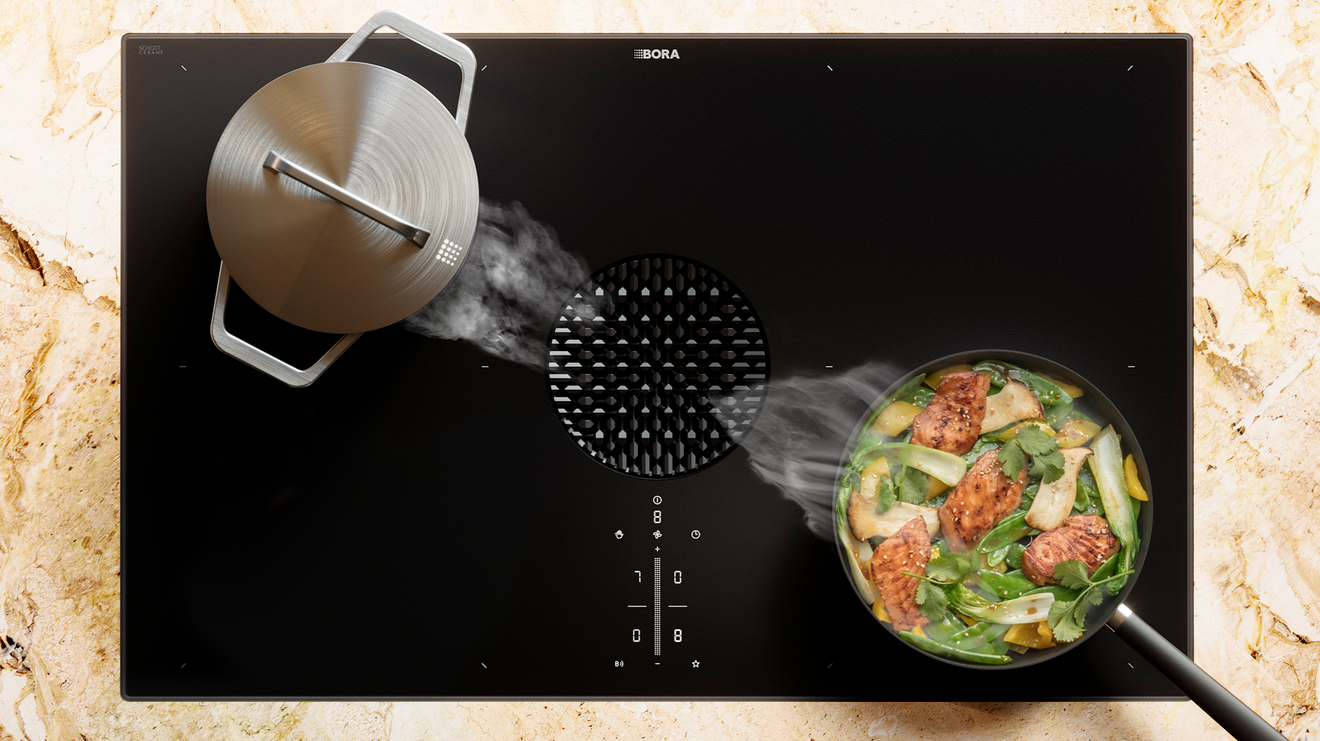 Bora kookplaat inbouw PUXA2R afbeelding 4