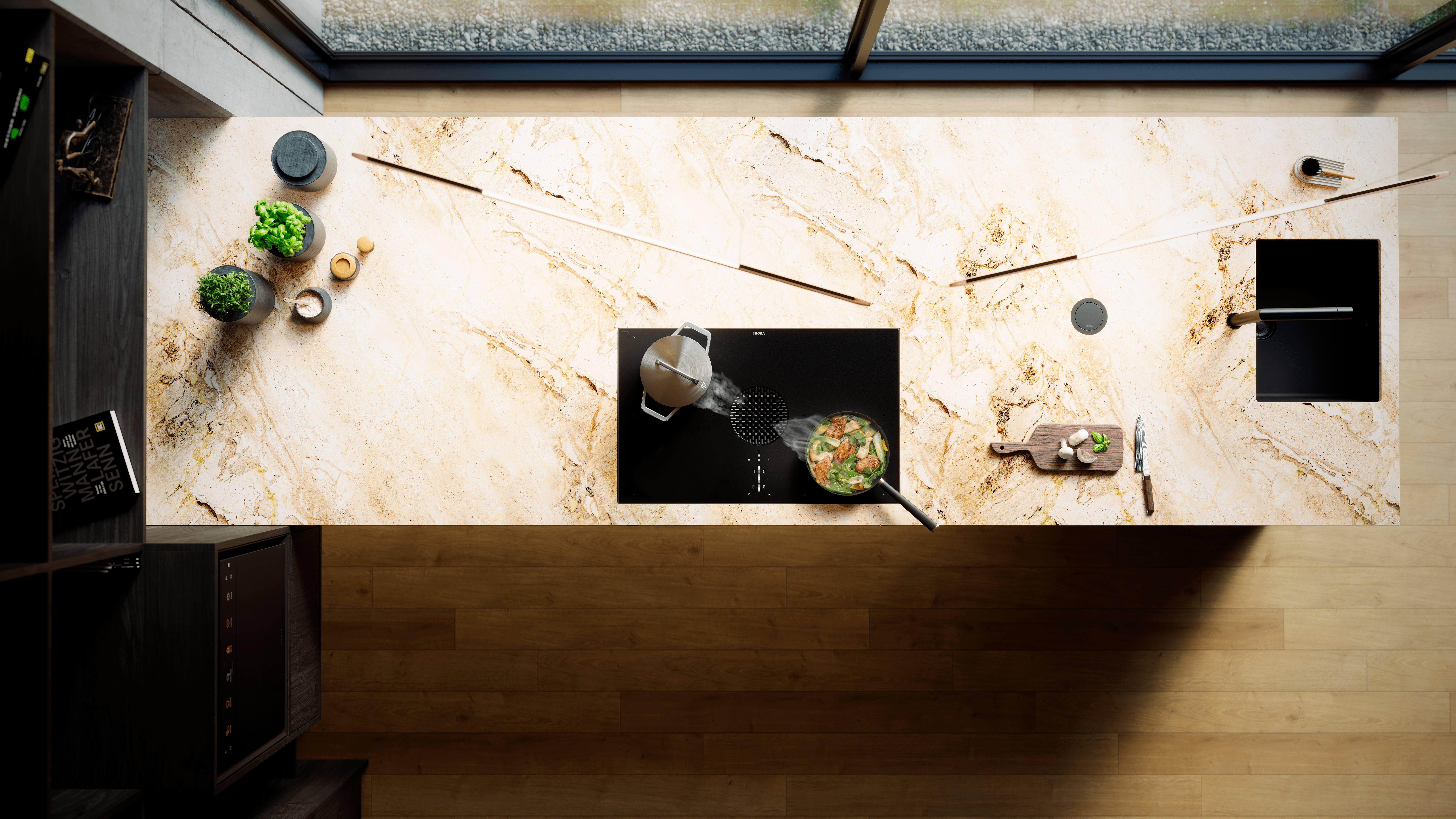 Bora PUXU2 inbouw kookplaat afbeelding 5