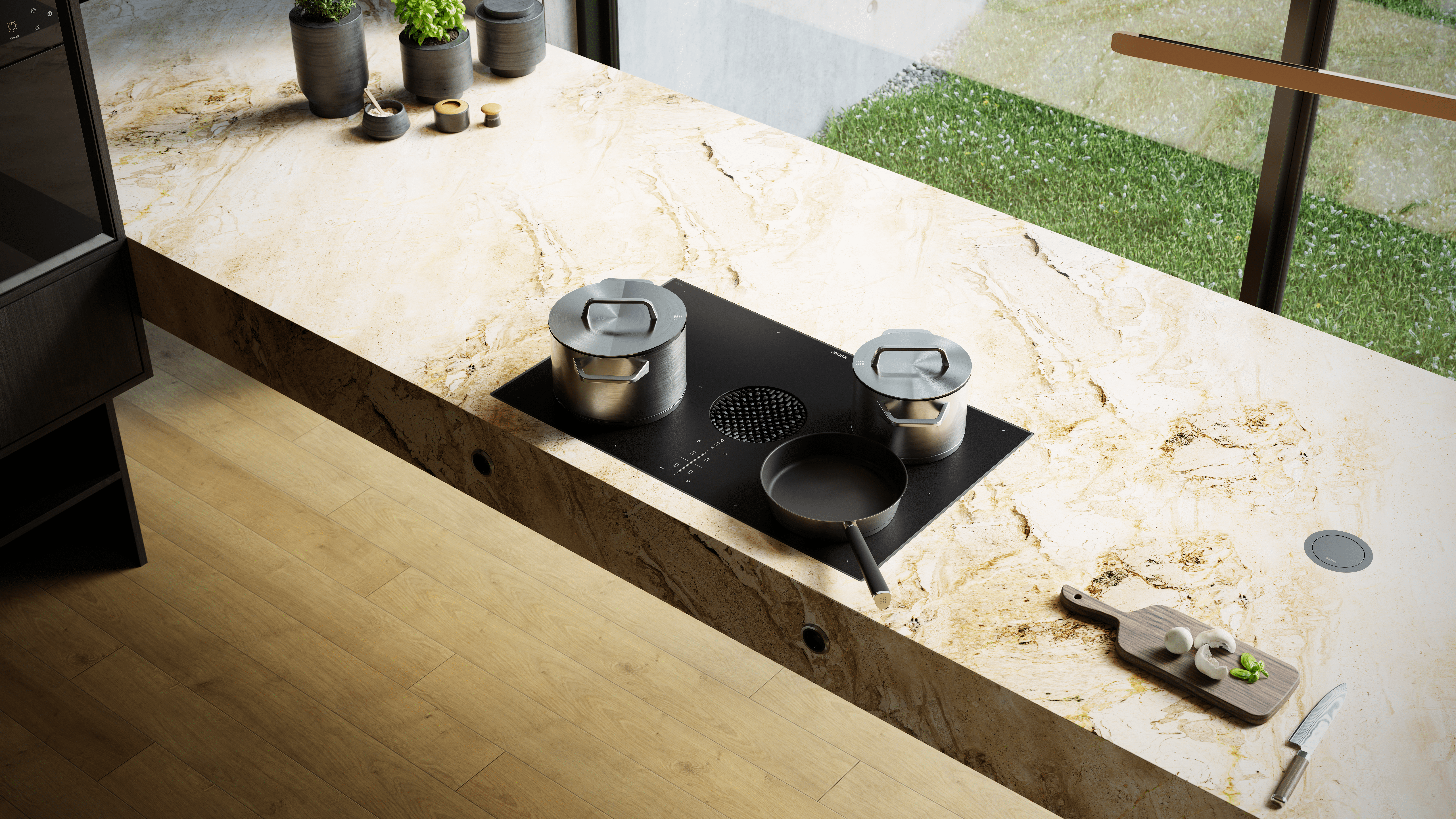 Bora PUXU2R inbouw kookplaat afbeelding 5