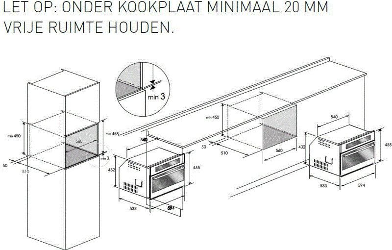 Boretti magnetron inbouw BPCN45ZWGL afbeelding 4
