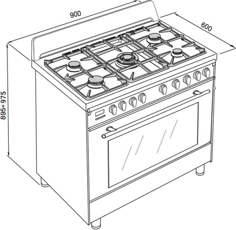CFBG901IX2 Boretti afbeelding 2