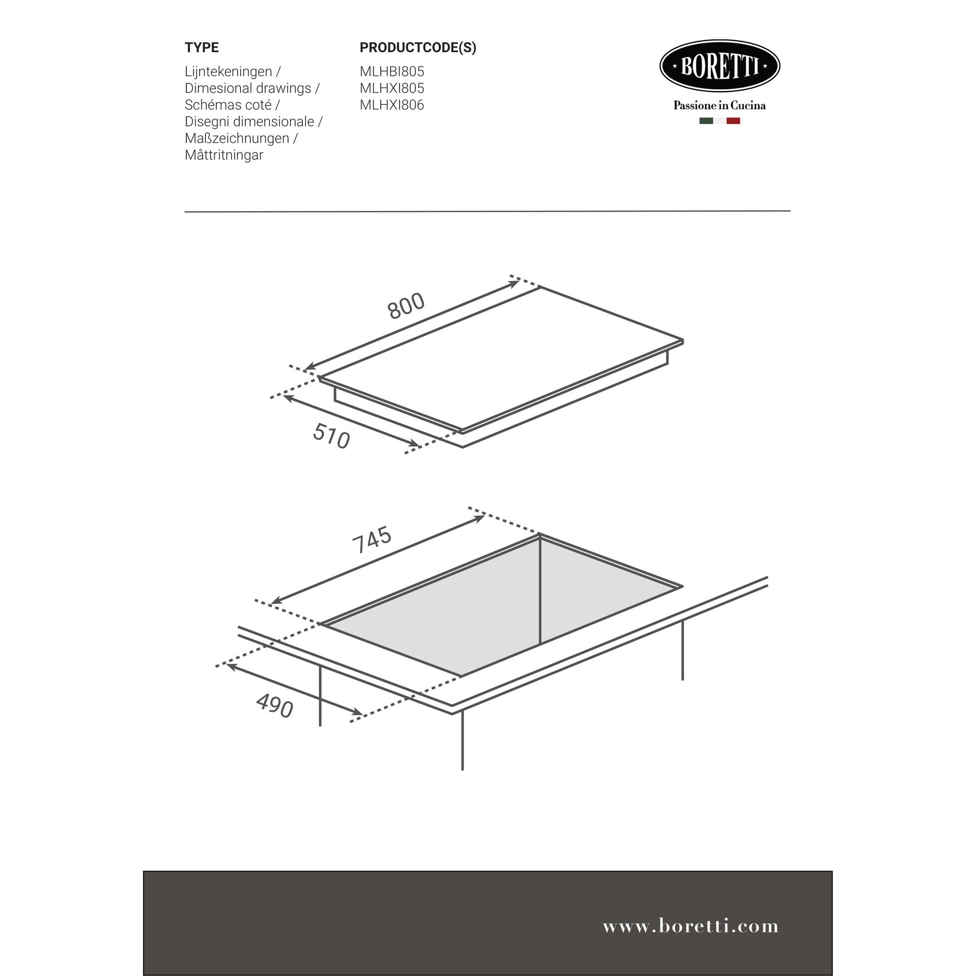 MLHBI805 Boretti afbeelding 2