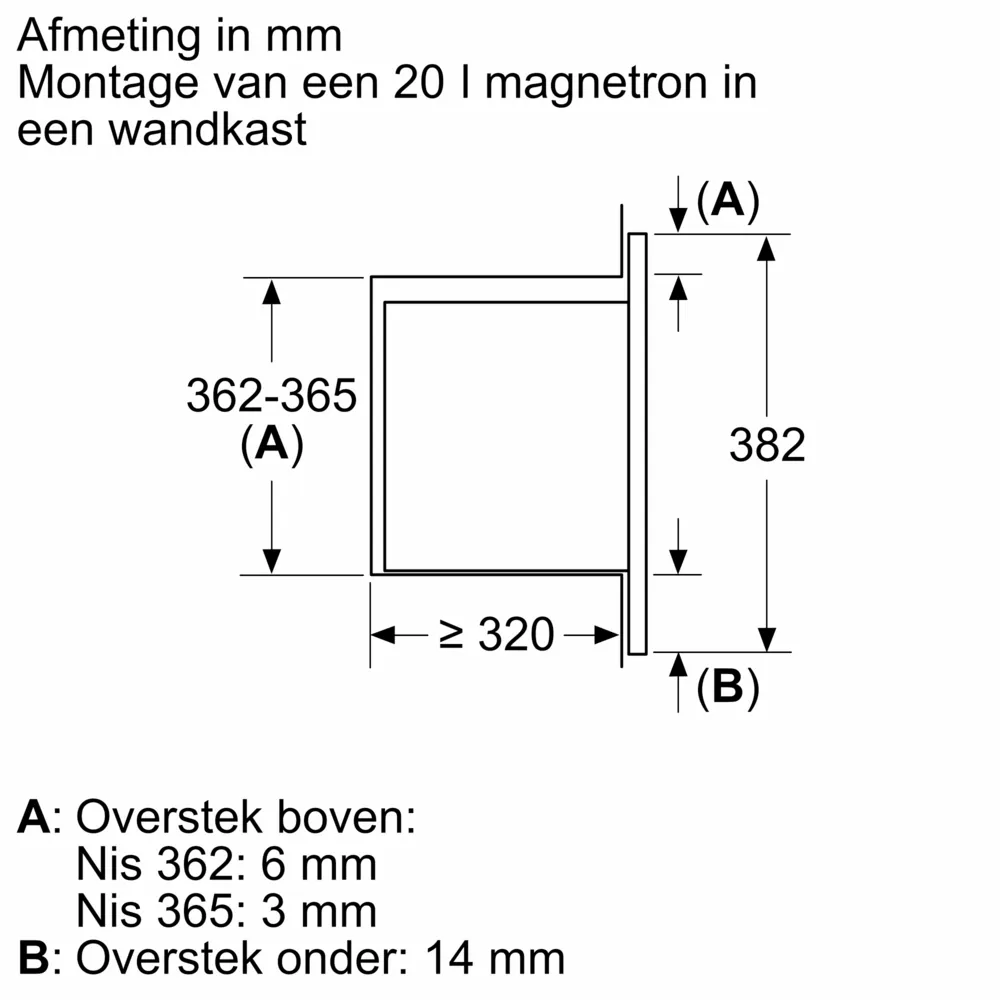 Bosch BFL523MB4 inbouw magnetron afbeelding 5