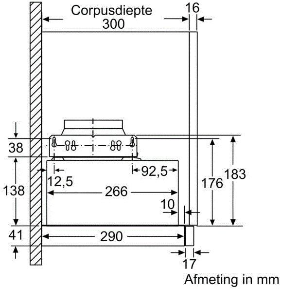 Bosch DFM064W54  afzuigkap afbeelding 5