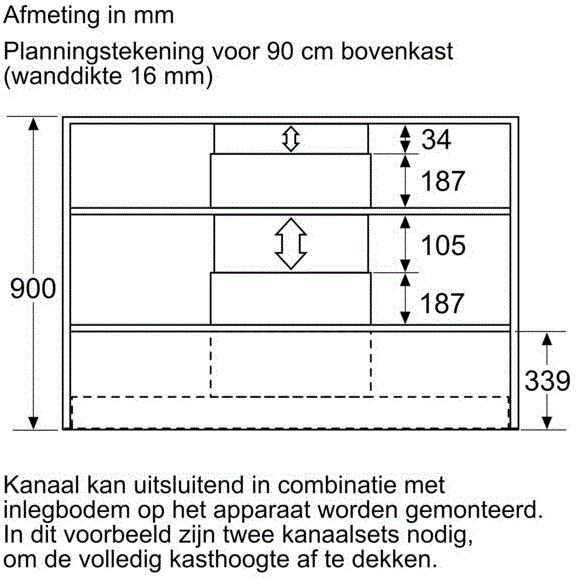 Bosch onderdeel DWZ0IB5N0 afbeelding 3