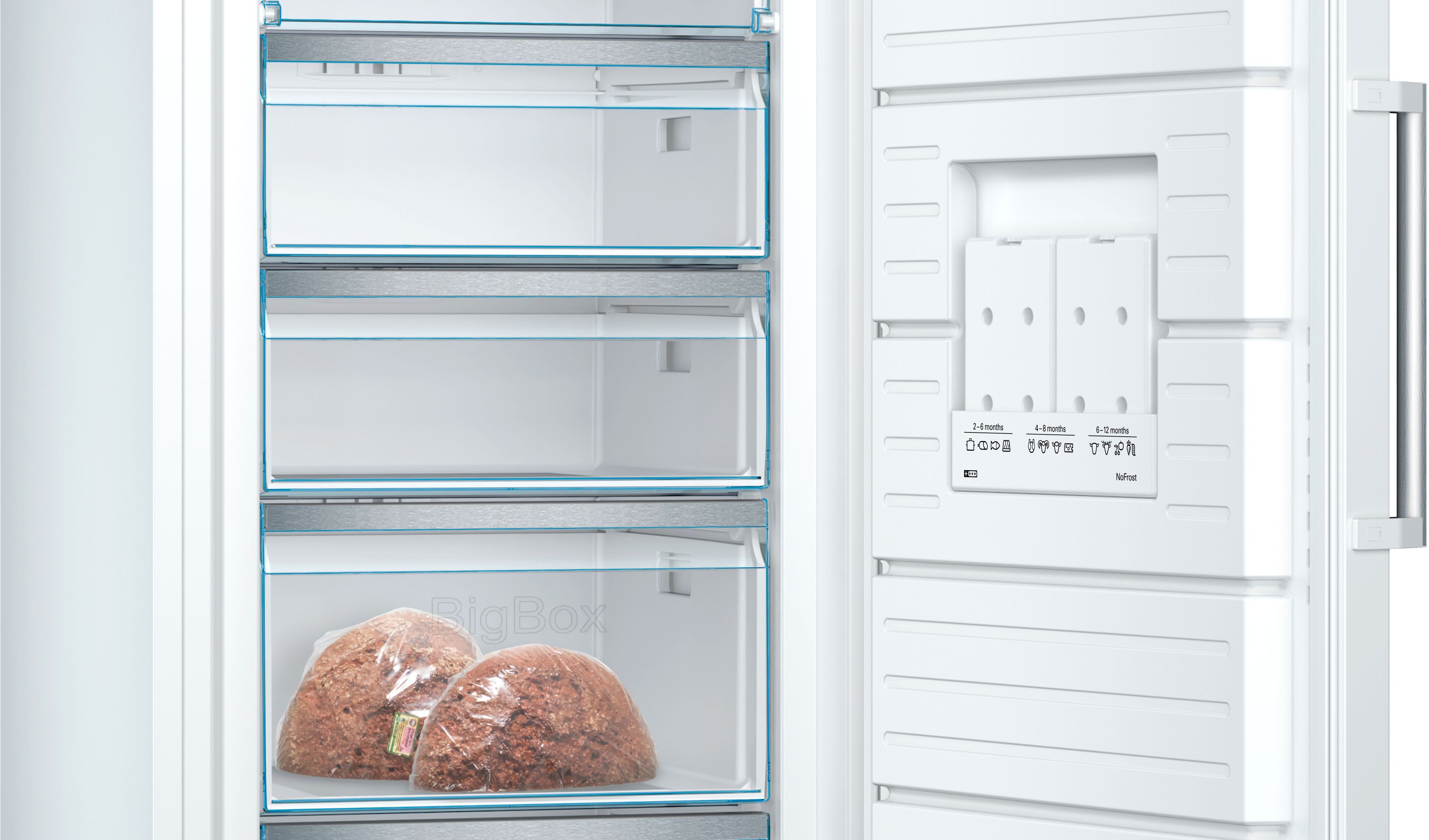 Bosch GSN54DWCV vrijstaand vriezer afbeelding 5