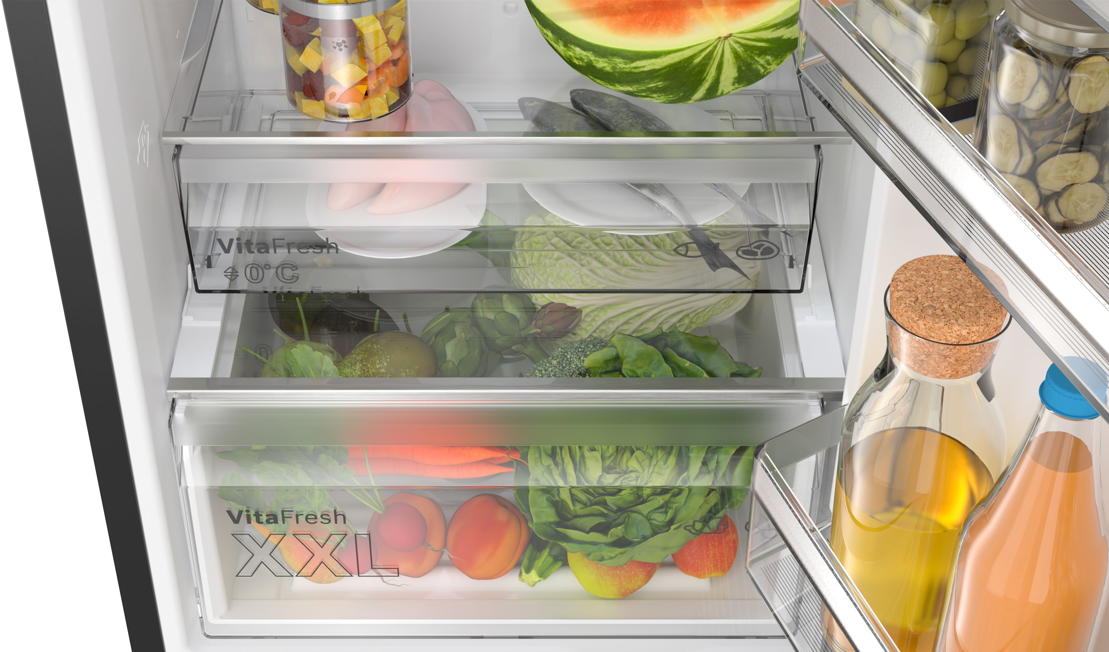 Bosch KGN39VXBT vrijstaand koelkast afbeelding 5