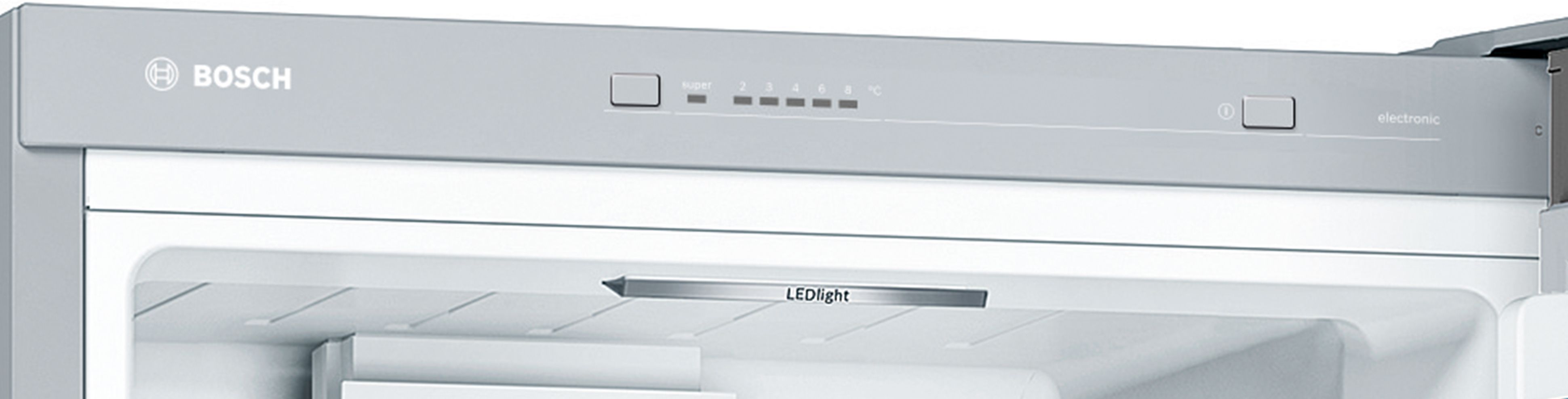 Bosch KGV36VBEAS vrijstaand koelkast afbeelding 5