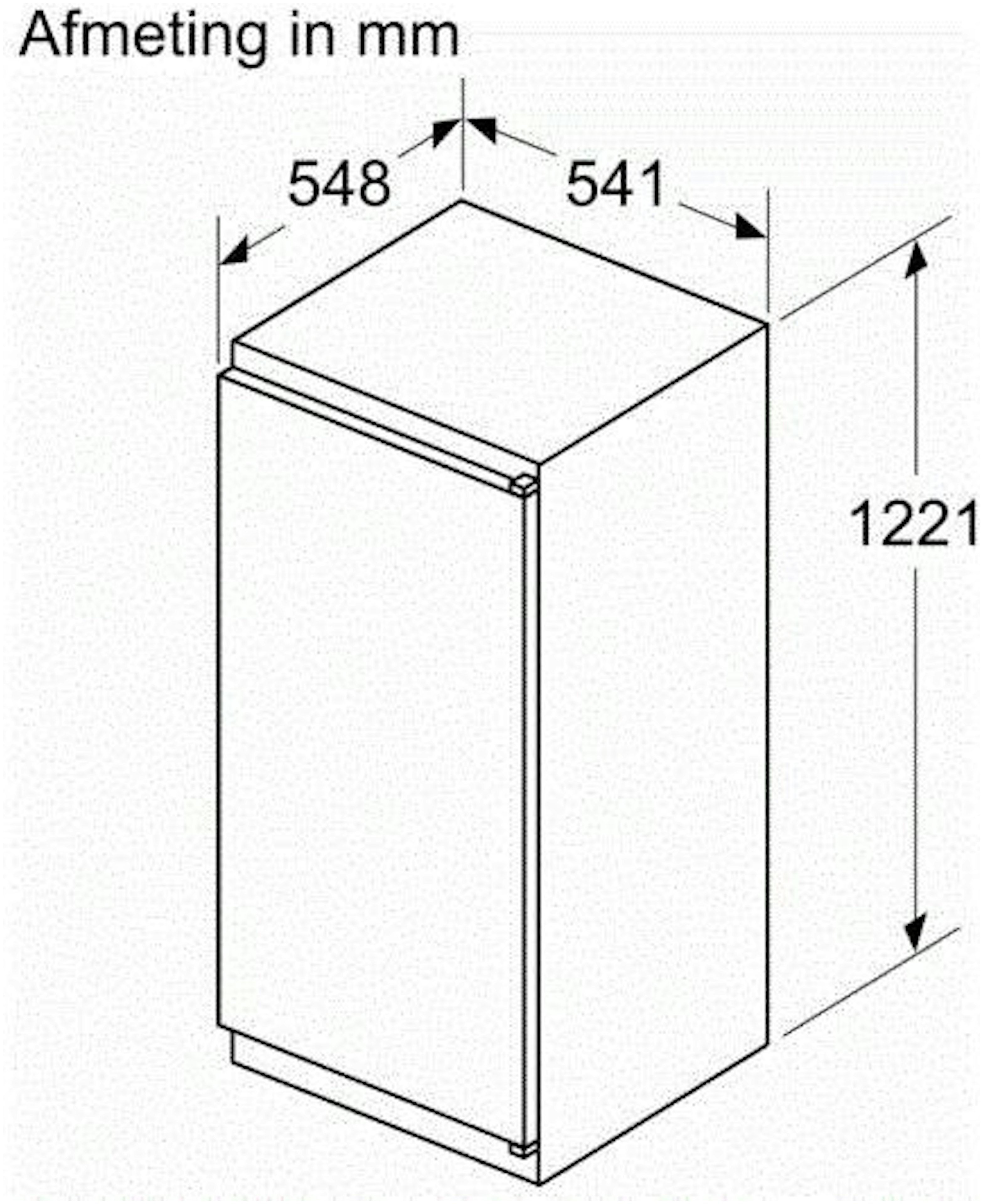 Bosch KIL425SE0 inbouw koelkast afbeelding 5