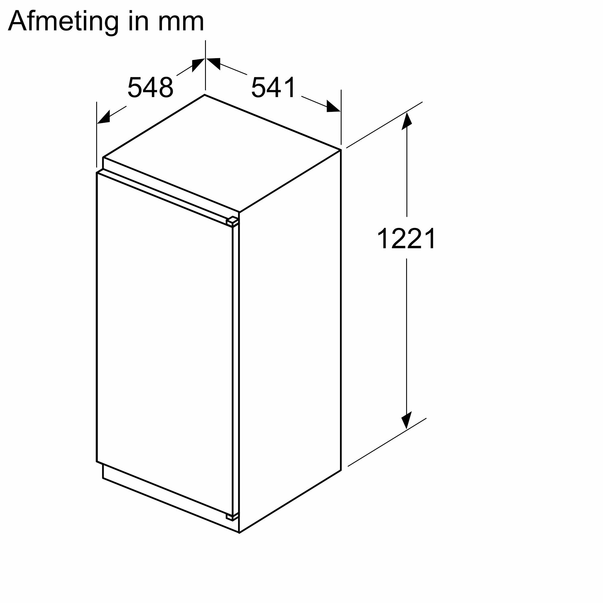 Bosch KIR415SE0 inbouw koelkast afbeelding 5