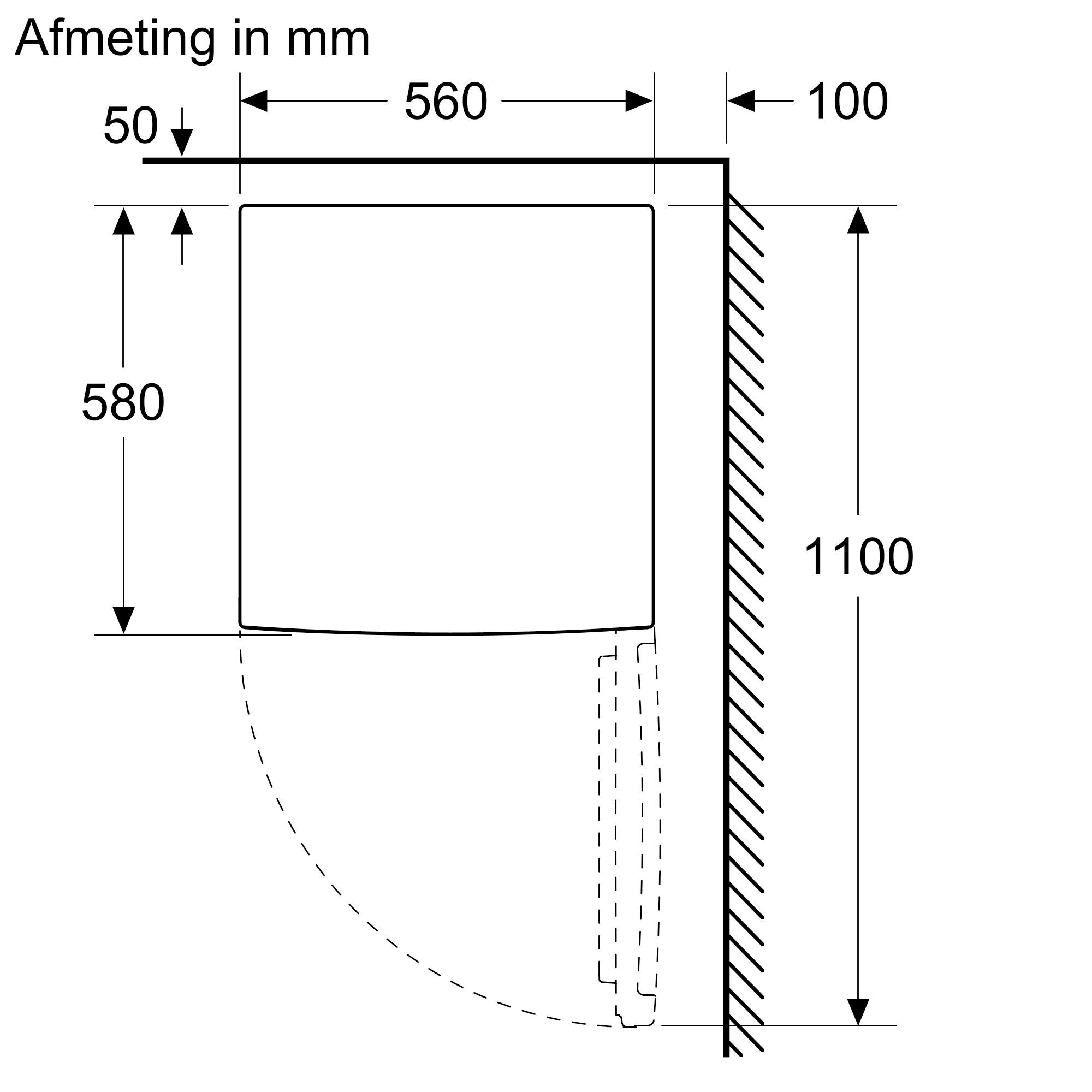 Bosch koelkast vrijstaand KTR15NWEB afbeelding 4