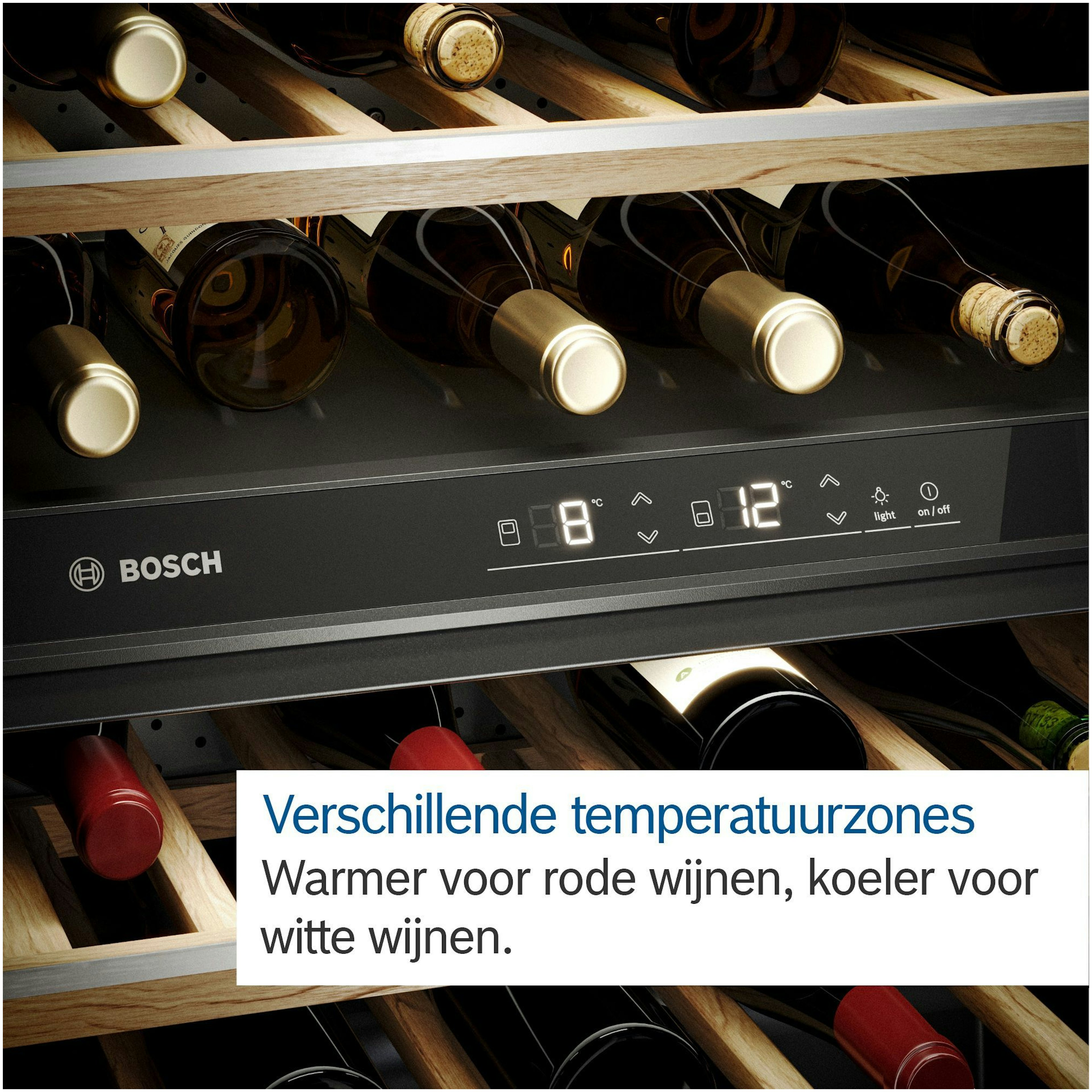 Bosch KWK16ABGB vrijstaand wijnkast afbeelding 5
