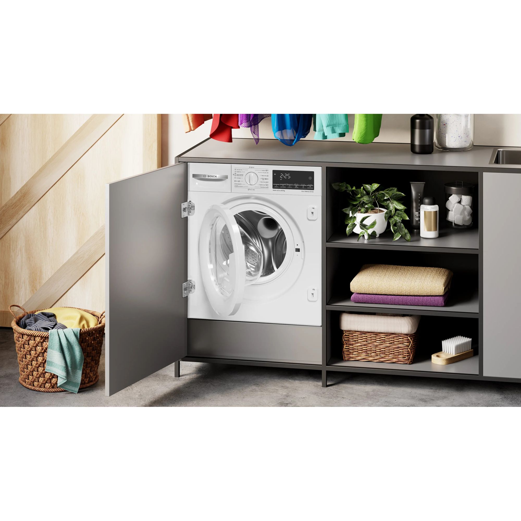 Bosch wasmachine inbouw WKD28490EU afbeelding 4