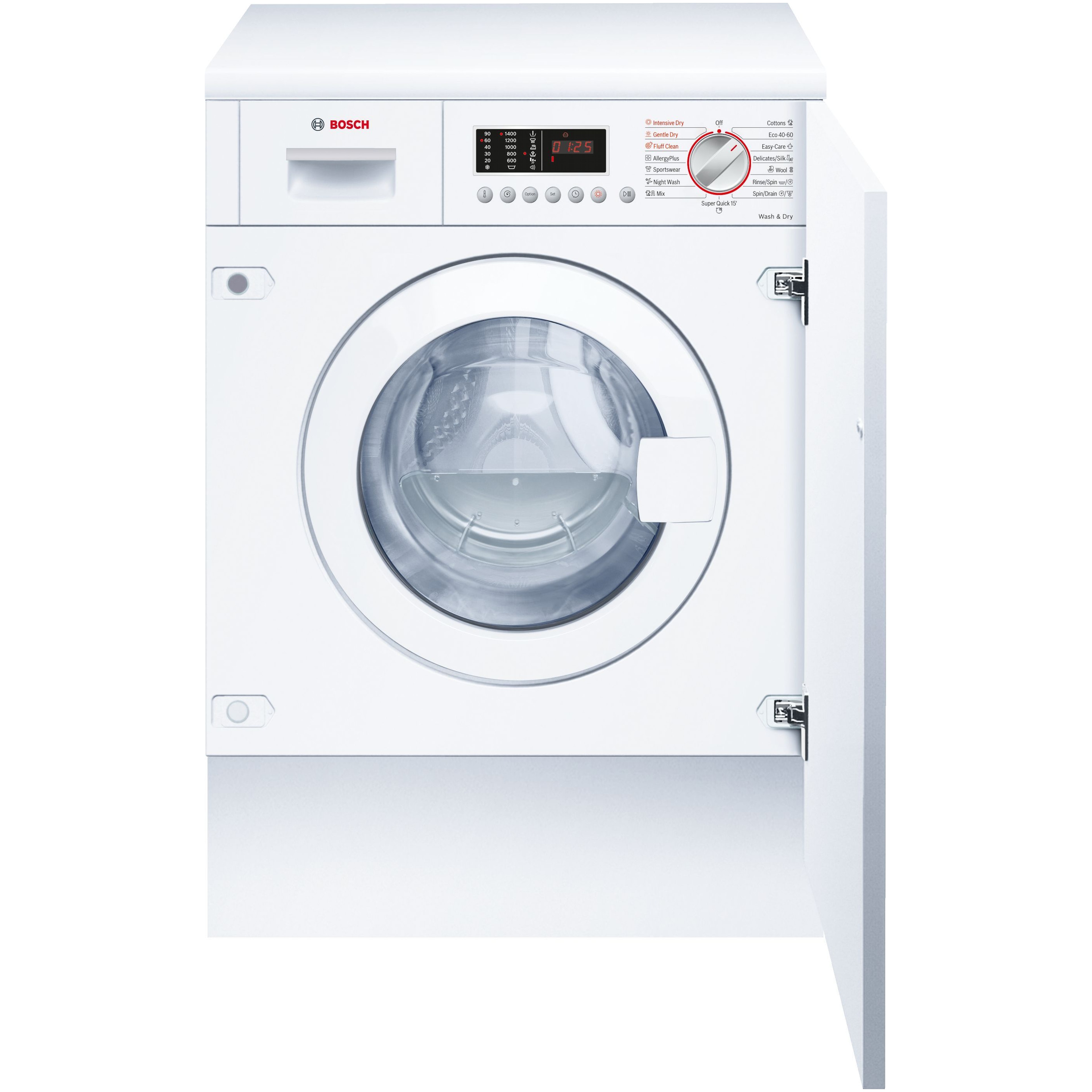 Bosch WKD28543EU wasmachine afbeelding 1