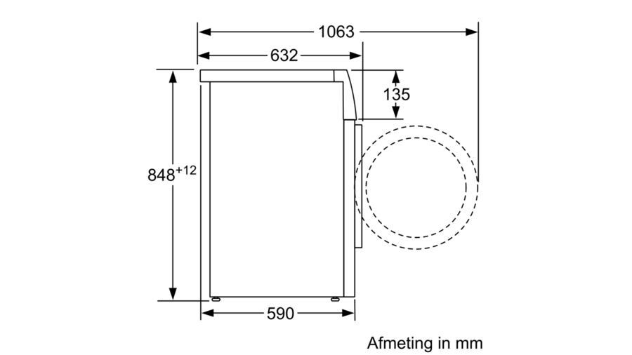 Bosch WNAT323471  wasmachine afbeelding 5