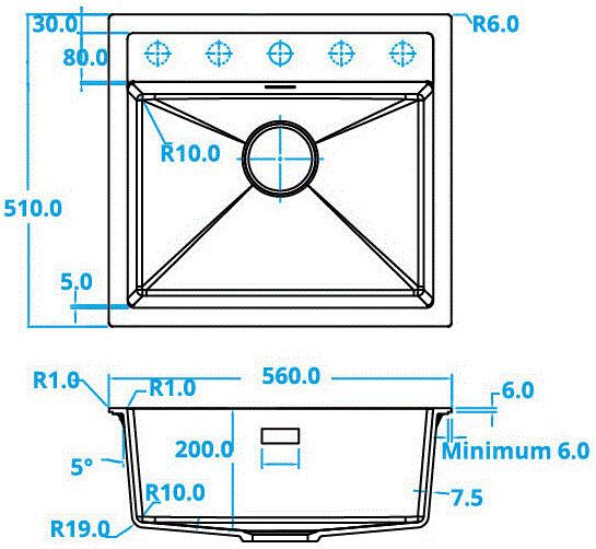 CAGR50KRBK-TU Caressi afbeelding 2