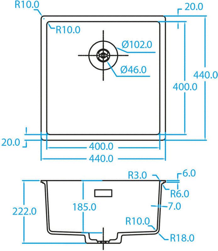 CAGRPP40BK-FL Caressi afbeelding 2