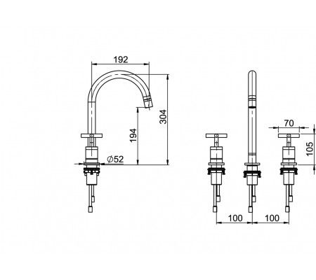 Dekorado keukenkraan  251003 afbeelding 4