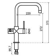 Dekorado 351012  kokendwaterkraan afbeelding 5